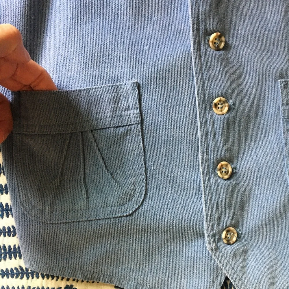 Vintage Corduroy Vest Small - Picture 3 of 7